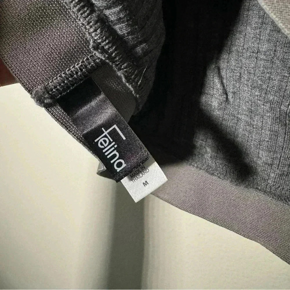 NWT Felina Lurra Cotton Span Rib Bralette M - Picture 4 of 4